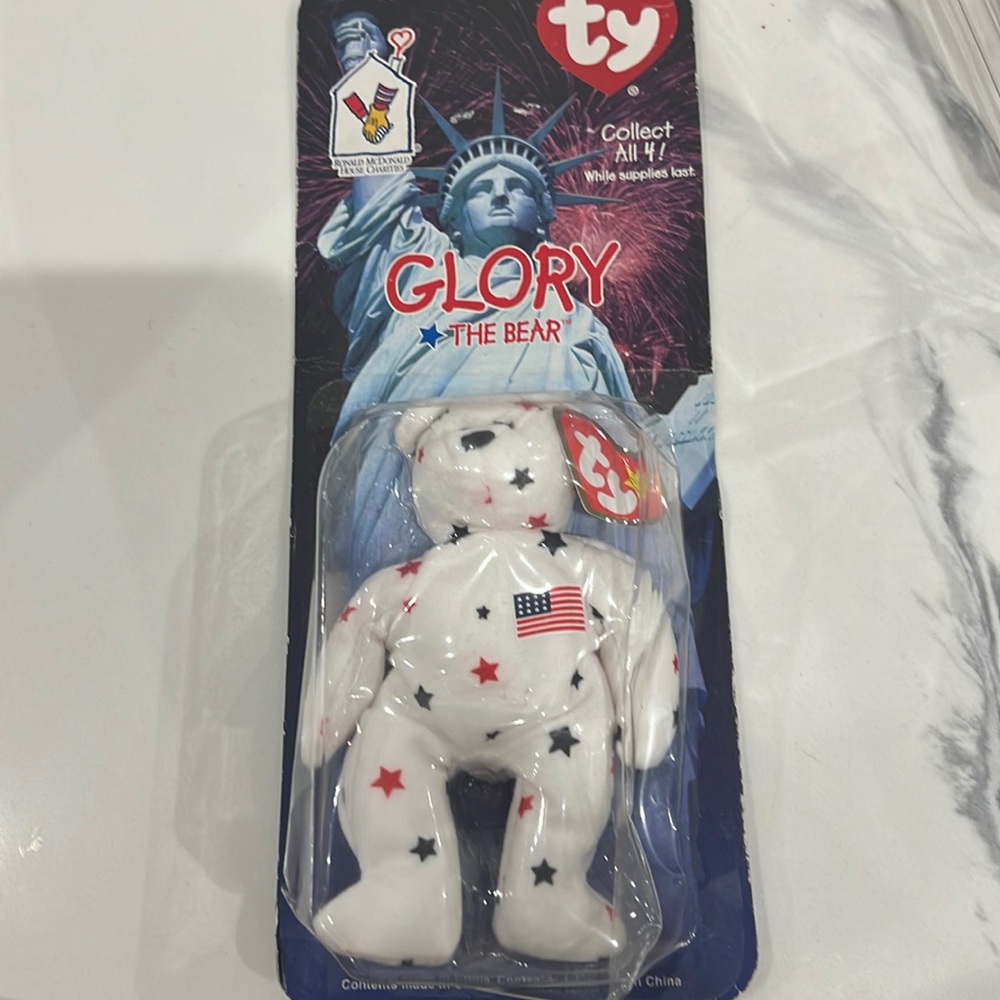 RARE beanie babies 1 from the 4 collection of McDonald’s restaurant(spring 1997)